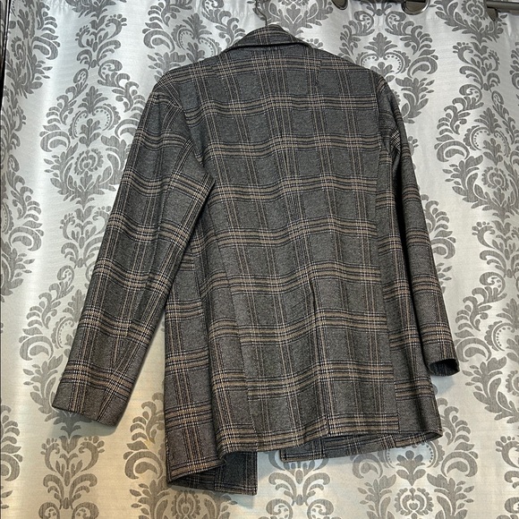 Avec Les Filles plaid Jacket size 6 - Picture 3 of 3